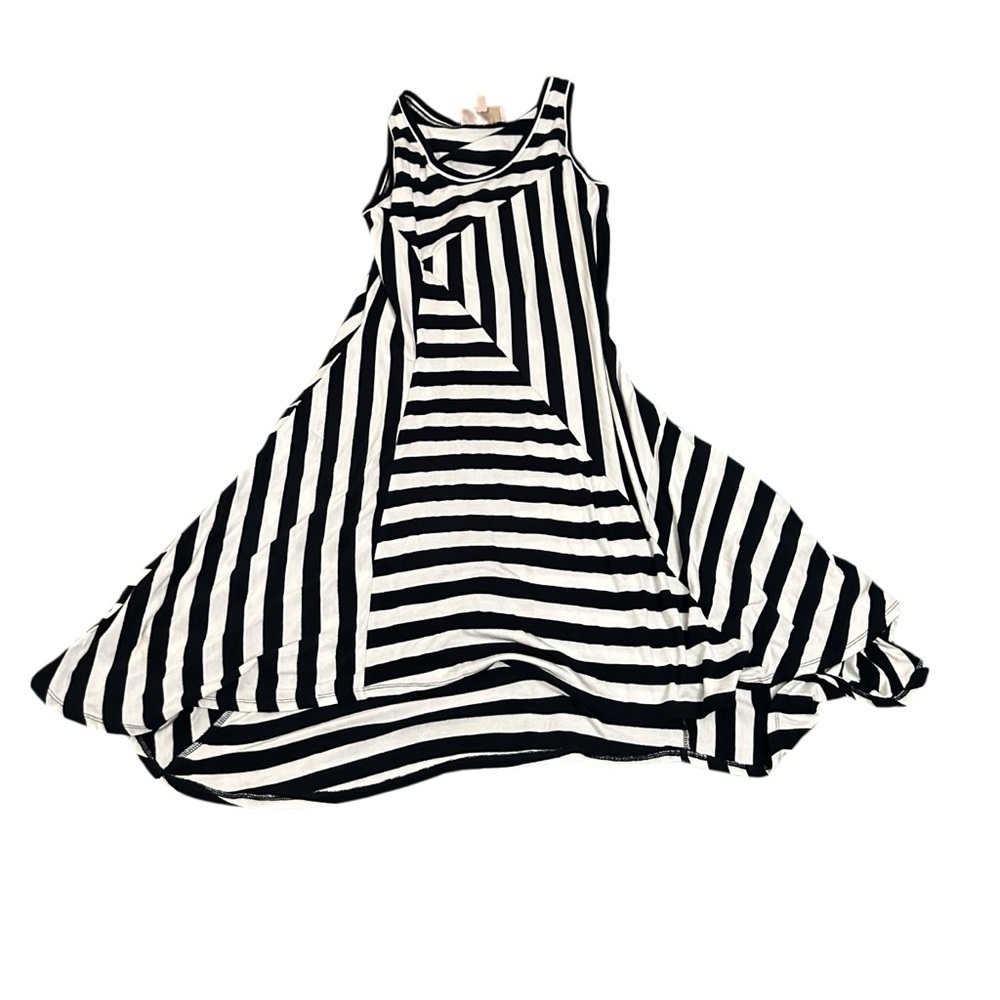 Philosophy Monochrome Striped Dress